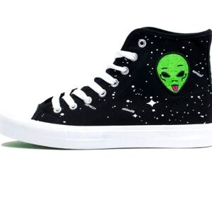 Ripndip Black High-Top Sneakers